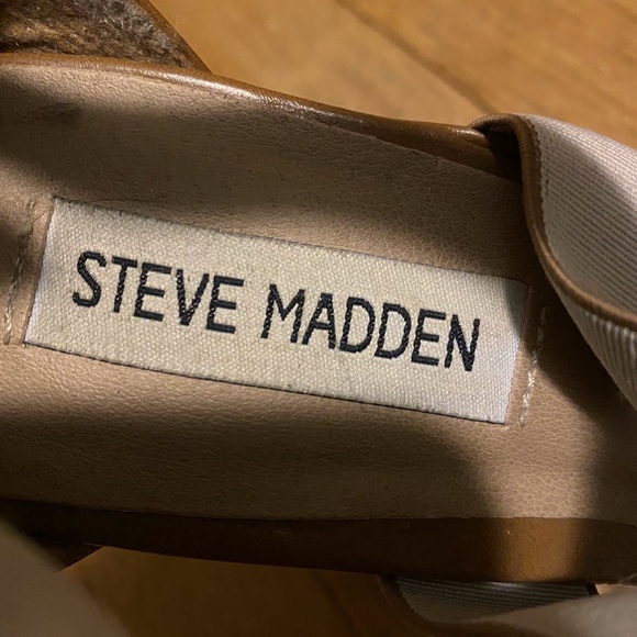 Steve Madden Strap Wedge Heels - Picture 4 of 5